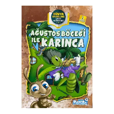 Ağustos Böceği ile Karınca - Mavi Panda