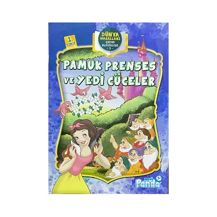 Pamuk Prenses ve Yedi Cüceler - Mavi Panda