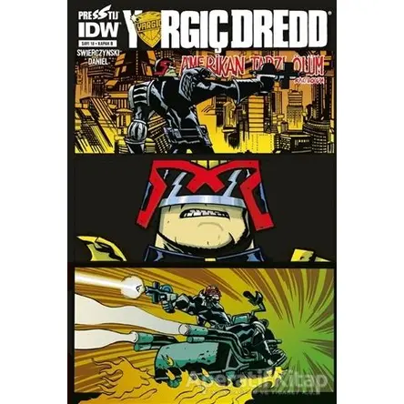Yargıç Dredd Sayı 18 (Kapak B) - Duane Swierczynski - Presstij Kitap