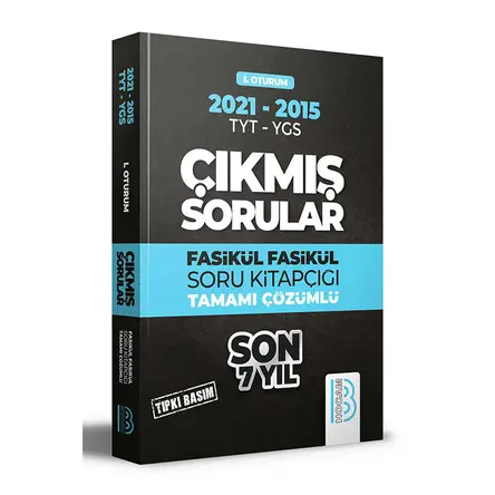 Benim Hocam 2009-2021 YKS 1. Oturum Son 7 Yıl Tıpkı Basım Fasikül Fasikül Çıkmış Sorular