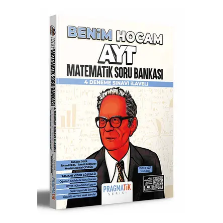 Benim Hocam AYT Matematik Soru Bankası 4 Deneme Sınavı İlaveli Pragmatik Serisi