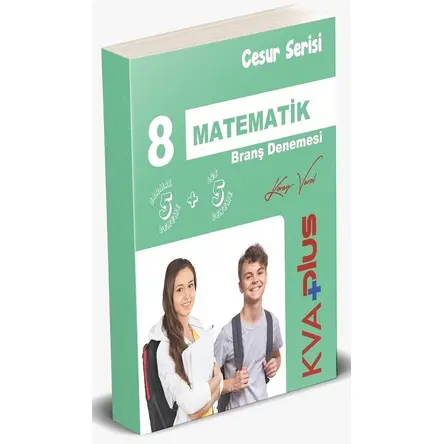 KVA Koray Varol 8. Sınıf Matematik Cesur Serisi 10 Deneme