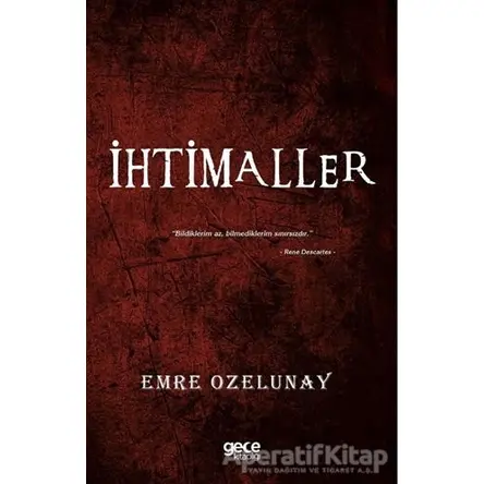 İhtimaller - Emre Ozelunay - Gece Kitaplığı
