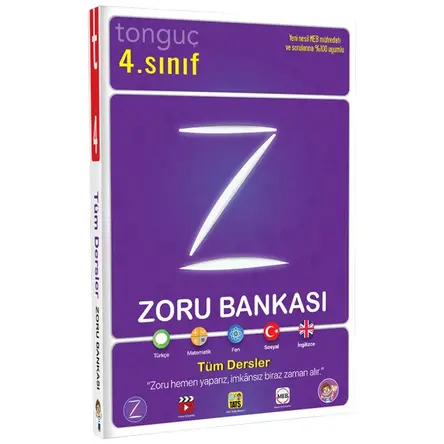 Tonguç Akademi 4. Sınıf Tüm Dersler Zoru Bankası