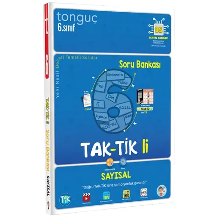 Tonguç Akademi 6. Sınıf Taktikli Sayısal Soru Bankası