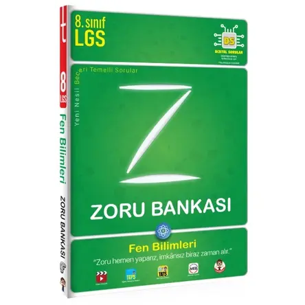 Tonguç Akademi 8. Sınıf Fen Bilimleri Zoru Bankası