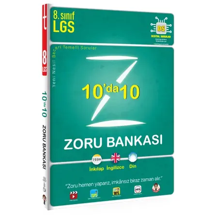Tonguç Akademi 8. Sınıf 10’da 10 Zoru Bankası