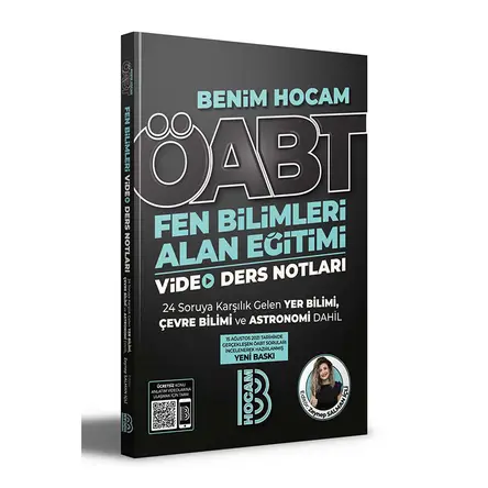 Benim Hocam 2022 ÖABT Fen Bilimleri Alan Eğitimi Video Ders Notları