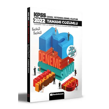 Benim Hocam 2022 KPSS GKY Tamamı Çözümlü 3 Fasikül Deneme