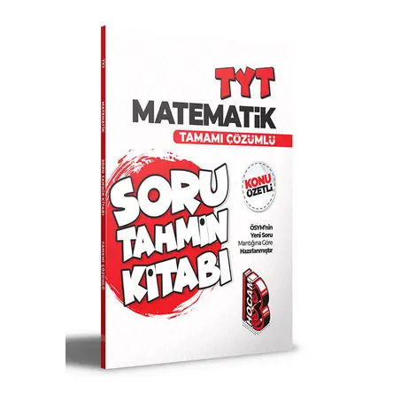 Benim Hocam 2022 TYT Matematik Konu Özetli ve Tamamı Çözümlü Soru Tahmin Kitabı