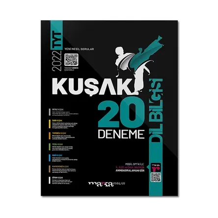 Marka 2022 TYT Dil Bilgisi 20 Kuşak Deneme Tamamı Video