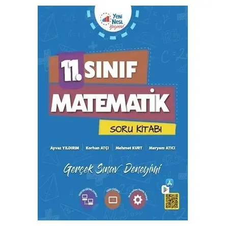 Yeni Nesil 11. Sınıf Matematik Soru Kitabı