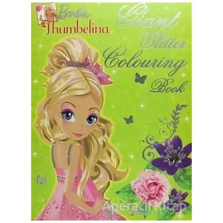 Barbie Thumbelina: Giant Glitter Colouring Book - Kolektif - Euro Books