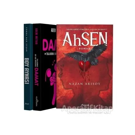 Aşık Olmak (3 Kitap Takım) - Nazan Arısoy - Yediveren Yayınları
