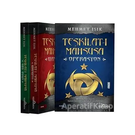 Teşkilat-ı Mahsusa Seti (3 Kitap Takım) - Mehmet Işık - Yediveren Yayınları