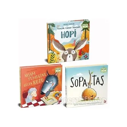 Dostluk Kitapları Set - Organik Kitap (3 Kitap Takım) - Nicola Kinnear - Beyaz Balina Yayınları