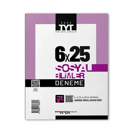 Marka 2024 TYT Sosyal Bilimler 6 Deneme Tamamı Video Çözümlü