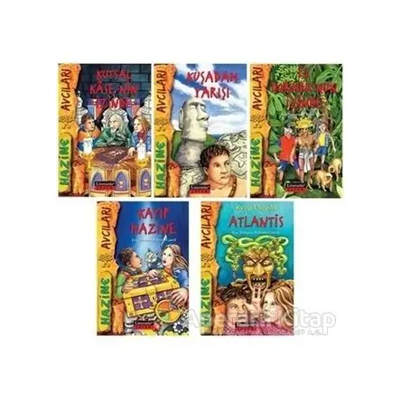 Hazine Avcıları Dizisi (5 Kitap Takım) - Murat Padar - Literatür Yayıncılık