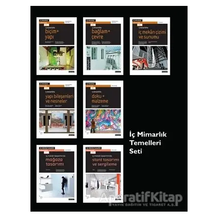 İç Mimarlık Temelleri Seti (7 Kitap) - Graeme Brooker - Literatür Yayıncılık