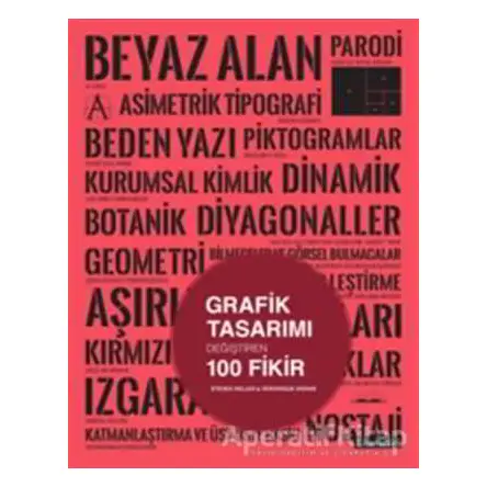 Grafik Tasarımı Değiştiren 100 Fikir - Steven Heller - Literatür Yayıncılık