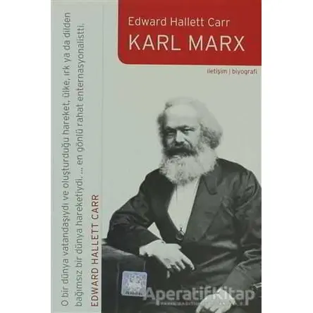 Karl Marx - Edward Hallett Carr - İletişim Yayınevi