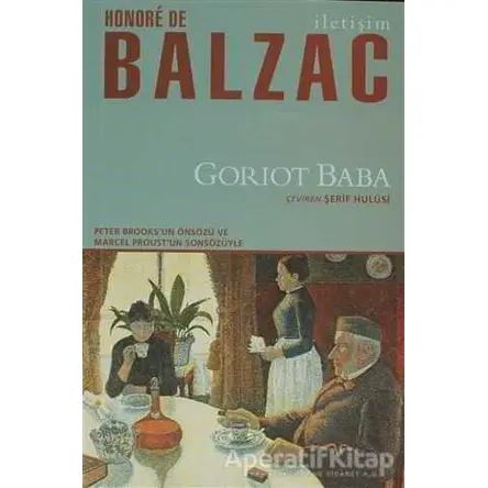 Goriot Baba - Honore de Balzac - İletişim Yayınevi