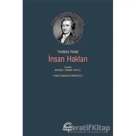 İnsan Hakları - Thomas Paine - İletişim Yayınevi