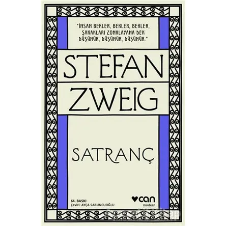 Satranç - Stefan Zweig - Can Yayınları