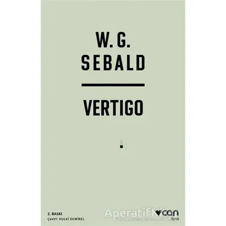 Vertigo - W. G. Sebald - Can Yayınları