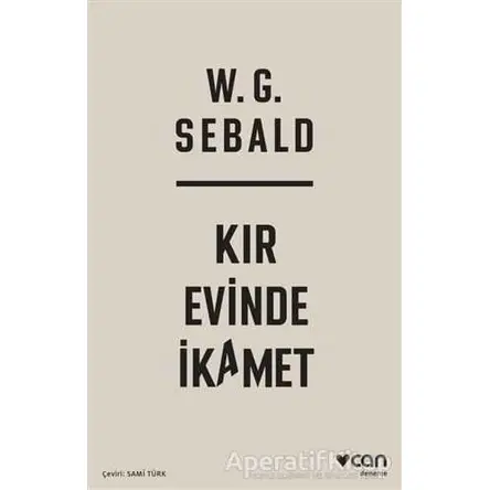 Kır Evinde İkamet - W. G. Sebald - Can Yayınları
