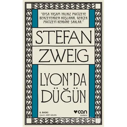 Lyon’da Düğün - Stefan Zweig - Can Yayınları