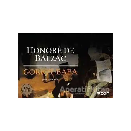 Goriot Baba (Mini Kitap) - Honore de Balzac - Can Yayınları