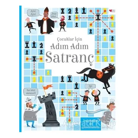 Çocuklar İçin Adım Adım Satranç - Betül Kadıoğlu - Can Çocuk Yayınları