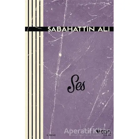 Ses - Sabahattin Ali - Can Yayınları