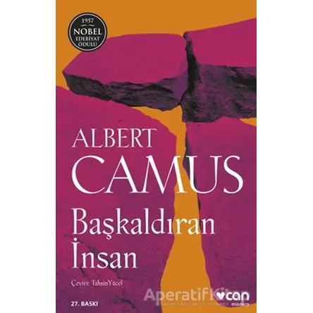Başkaldıran İnsan - Albert Camus - Can Yayınları