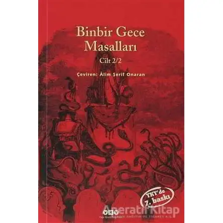Binbir Gece Masalları Cilt 2/2 - Anonim - Yapı Kredi Yayınları