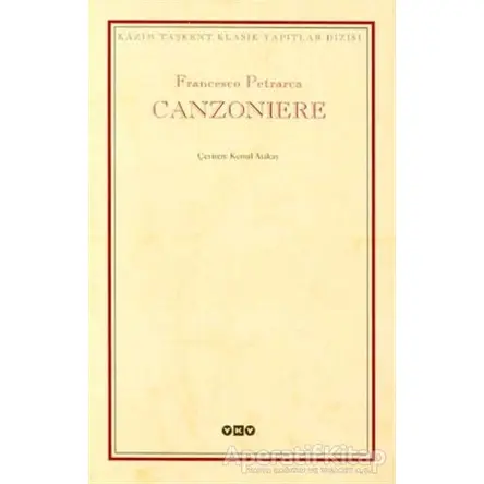 Canzoniere - Francesco Petrarca - Yapı Kredi Yayınları