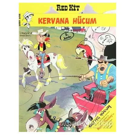 Red Kit Kervana Hücum - Morris - Yapı Kredi Yayınları