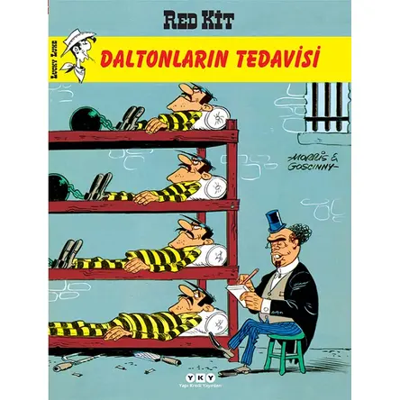 Red Kit 76 - Daltonların Tedavisi - Goscinny - Yapı Kredi Yayınları