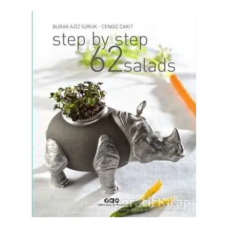 Step By Step 62 Salads - Burak Aziz Sürük - Yapı Kredi Yayınları
