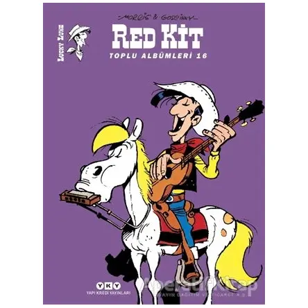 Red Kit Toplu Albümleri 16 - Goscinny - Yapı Kredi Yayınları