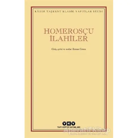 Homerosçu İlahiler - Kolektif - Yapı Kredi Yayınları