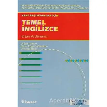 Yeni Başlayanlar için Temel İngilizce - Ertan Ardanancı - İnkılap Kitabevi