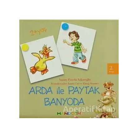 Arda ile Paytak Banyoda 2. Kitap - Funda Aşkınoğlu - Mandolin Yayınları