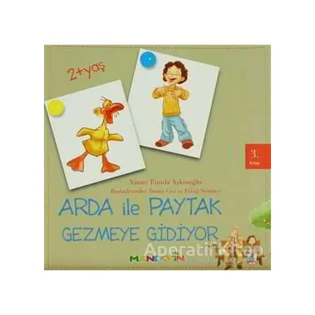 Arda ile Paytak Gezmeye Gidiyor 3. Kitap - Funda Aşkınoğlu - Mandolin Yayınları