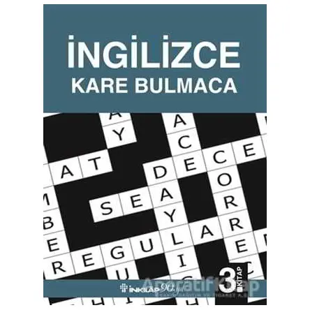 İngilizce Kare Bulmaca 3. Kitap - Kolektif - İnkılap Kitabevi