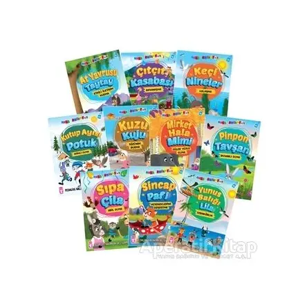 Mini Masallar 5 Seti (10 Kitap Takım) - Nalan Aktaş Sönmez - Timaş Çocuk
