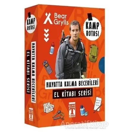 Bear Grylls Hayatta Kalma Becerileri El Kitabı Serisi (6 Kitap) - Bear Grylls - Genç Timaş