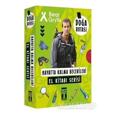Doğa Rotası - Hayatta Kalma Becerileri El Kitabı Serisi Set 2 (6 Kitap Kutulu)