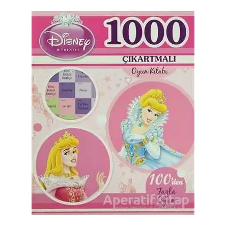 Disney Prenses - 1000 Çıkartmalı Oyun Kitabı - Kolektif - Doğan Egmont Yayıncılık
